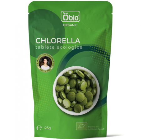 SUPLIMENTE - Chlorella tablete eco 125g Obio
