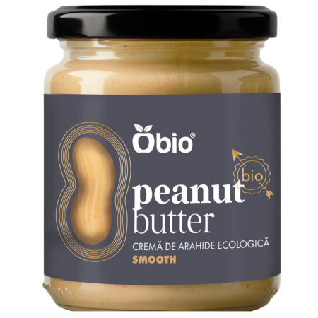 ALIMENTE - Crema de arahide smooth bio 250g Obio