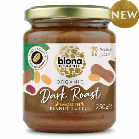 ALIMENTE - Crema de arahide smooth hi-oleic bio 250g Biona