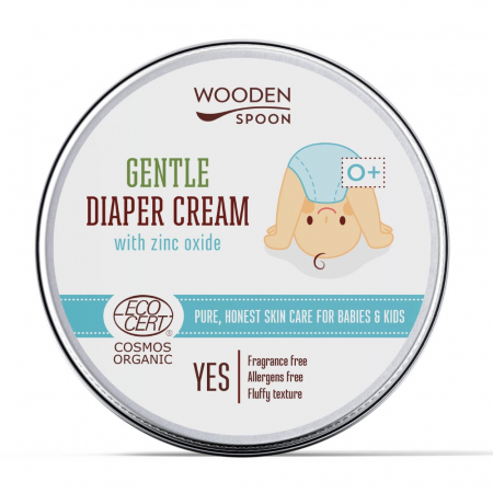 PRODUSE PENTRU COPII - Crema pentru iritatii de scutec bio, 100ml, Wooden Spoon