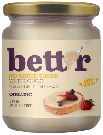 PRODUSE PENTRU GATIT - Crema tartinabila de caju si alune de padure bio 250g Bettr fara zahar adaugat