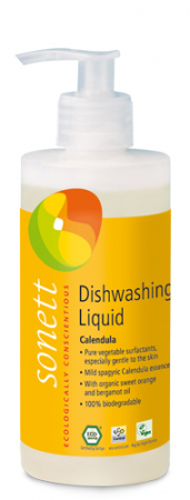 BAIE, BUCATARIE, ODORIZANTE - DETERGENT ECOLOGIC PT. SPALAT VASE - GALBENELE 300ML Sonett