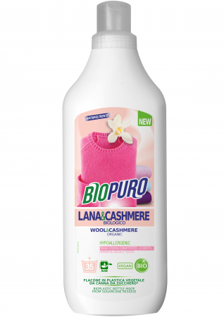 PRODUSE PENTRU CASA - Detergent hipoalergen pentru lana, matase si casmir bio 1 L Biopuro