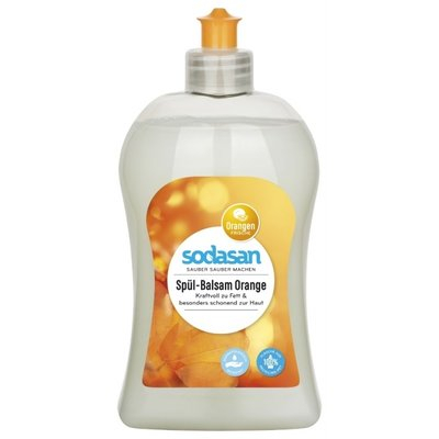 BUCATARIE - Detergent vase lichid bio portocala 500ml SODASAN