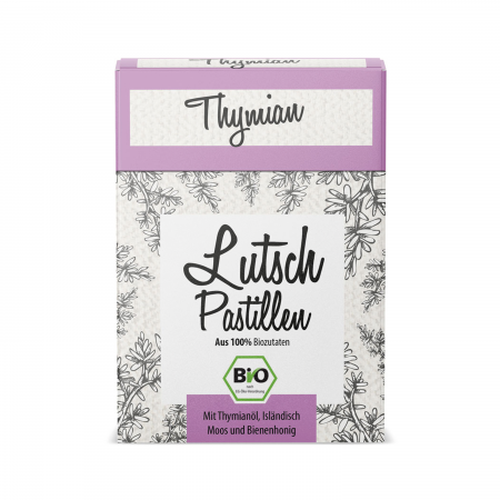 DULCIURI GUSTARI CREME - Dropsuri cu cimbru bio 30g Aries