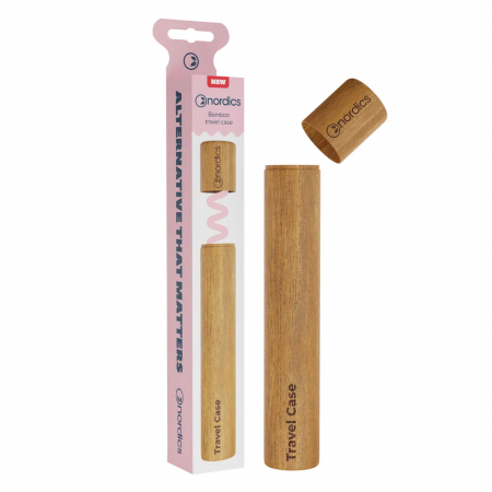 IGIENA PERSONALA - Etui din bambus pentru periuta de dinti Nordics