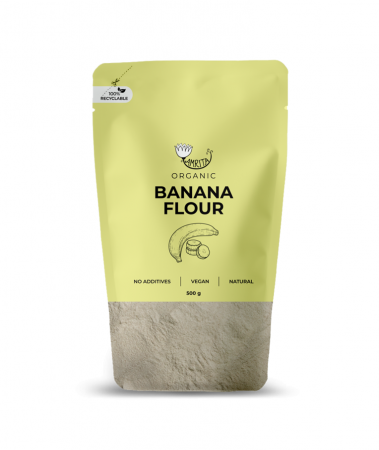 PRODUSE PENTRU GATIT - Faina de banane bio 500g, Amrita