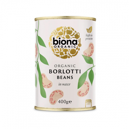 PRODUSE PENTRU GATIT - Fasole Borlotti bio 400g Biona
