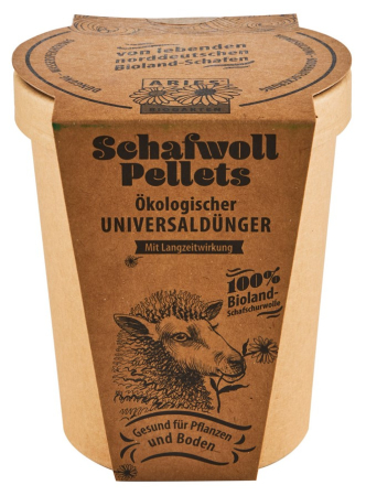 INGRIJIRE PLANTE - Fertilizant universal (pelete din lana de oaie) ecologic 450g Aries