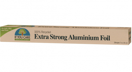 PRODUSE PENTRU CASA - Folie de aluminiu reciclat extra strong, rola 7mx40cm, If You Care