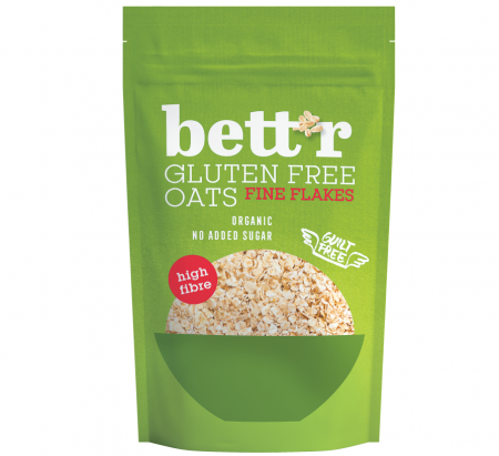 MIC DEJUN BOGAT IN NUTRIENTI - Fulgi de ovaz fini fara gluten eco 300g Bettr