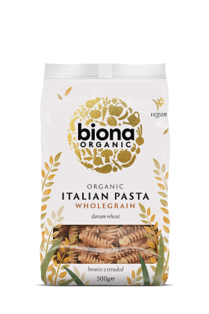 ALIMENTE - Fusilli din grau integral eco 500g Biona