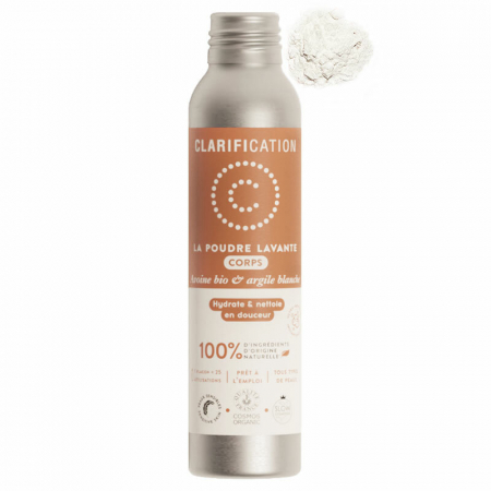 INGRIJIRE PERSONALA - Gel de dus pudra hidratant, bio, 40g, Clarification