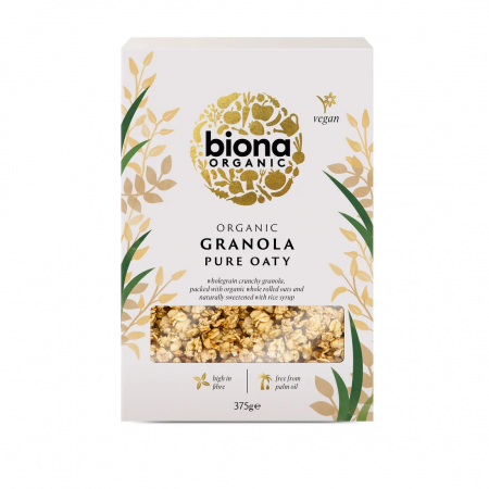 SUPERALIMENTE - Granola cu ovaz bio 375g Biona