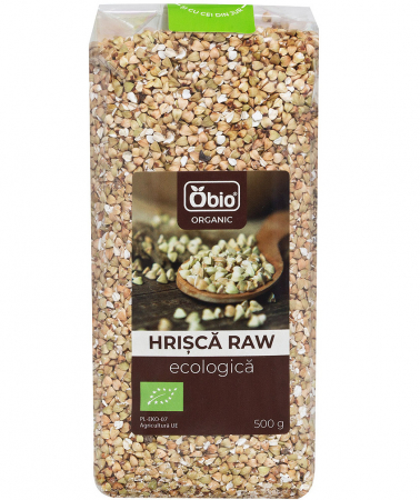 PRODUSE PENTRU GATIT - Hrisca raw bio 500g Obio