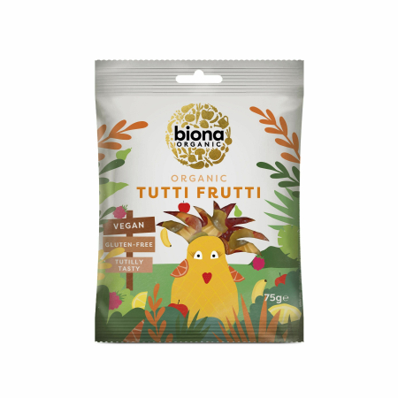 DULCIURI GUSTARI CREME - Jeleuri Tutti Frutti eco 75g BIONA