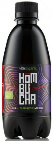 KOMBUCHA - Kombucha cu merisoare bio 330 ml Vita Organic