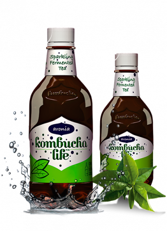 KOMBUCHA - Kombucha Life cu aronia 500ml