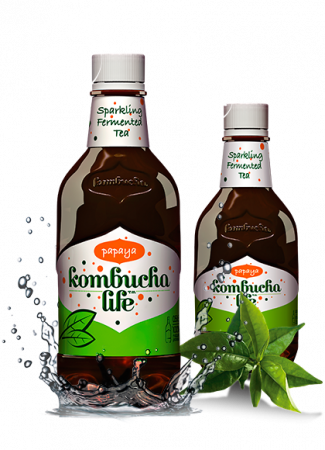 KOMBUCHA - Kombucha Life cu papaya 500ml