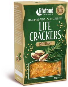 DULCIURI GUSTARI CREME - LIFECRACKERS cu rozmarin raw eco 90g
