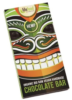 BATOANE, NUCI SI FRUCTE USCATE - Lifefood ciocolata cu seminte de canepa raw eco 70g