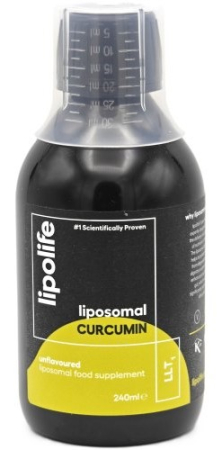 Lipolife - LLT1 - Curcumin lipozomal 240ml Lipolife