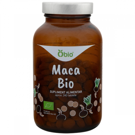 Obio - Maca, bio, 240 tablete (120g), Obio