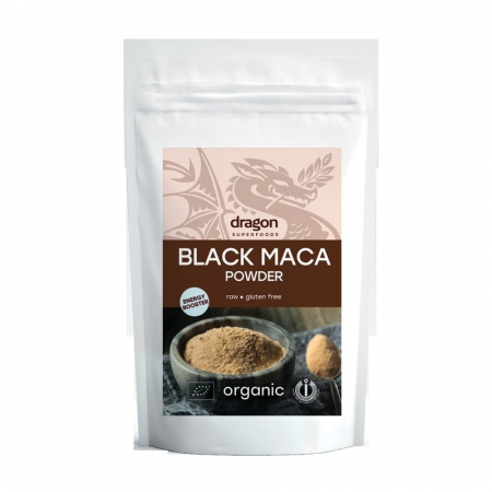 PULBERI SI SEMINTE - Maca neagra pudra raw eco 100g DS