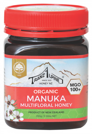 PRODUSE APICOLE - Miere de Manuka MGO 100 eco 250g TranzAlpine