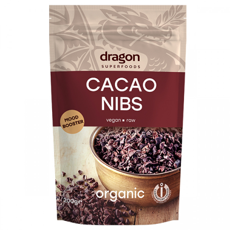 PULBERI SI SEMINTE - Miez din boabe de cacao eco 200g DS