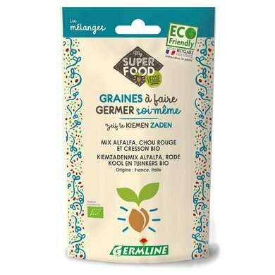 HRANA VIE - Mix alfalfa creson si varza rosie pt. germinat eco 150g Germline