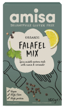 PRODUSE PENTRU GATIT - Mix pentru falafel fara gluten eco 160g AMISA