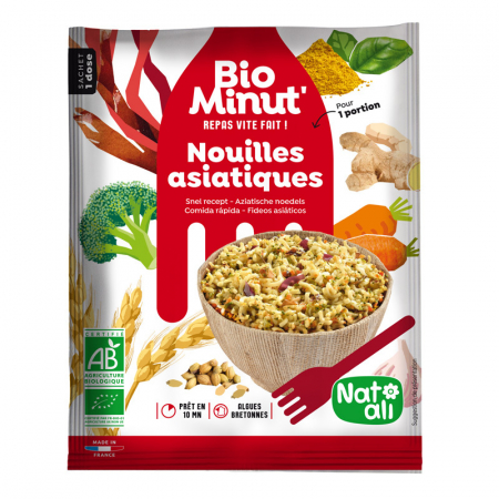 ALIMENTE - Noodle instant in stil asiatic, bio, 80g, Nat-ali