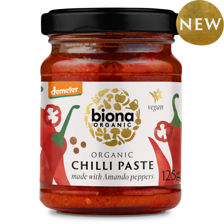 ALIMENTE - Pasta de chilli bio 125g Biona