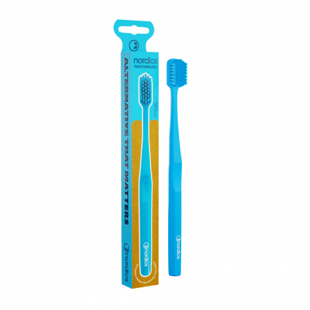 IGIENA PERSONALA - Periuta de dinti PREMIUM, albastra, Nordics