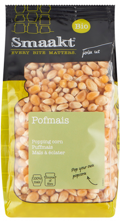 PRODUSE PENTRU GATIT - Porumb pentru popcorn bio 400G Smaakt