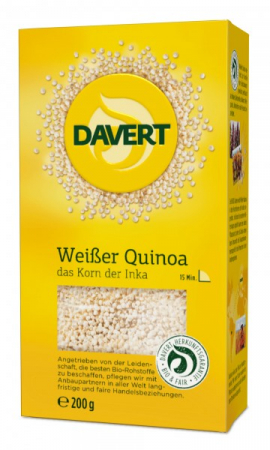 PRODUSE PENTRU GATIT - Quinoa alba bio 200g DAVERT