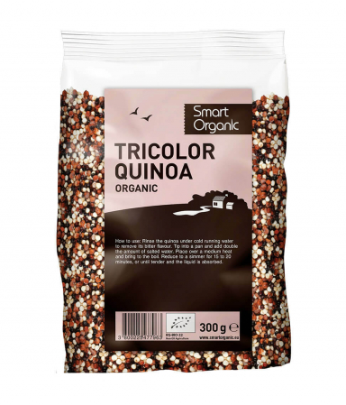 PRODUSE PENTRU GATIT - Quinoa tricolora eco 300g Smart Organic