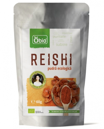 PULBERI SI SEMINTE - Reishi pulbere eco 60g OBIO