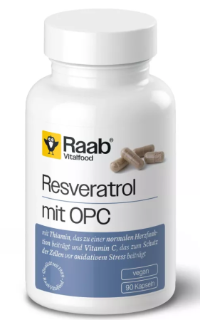 SUPLIMENTE - Resveratrol si OPC 500mg 90 capsule 45g Raab
