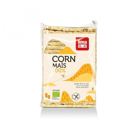 DULCIURI GUSTARI CREME - Rondele Din Porumb Expandat Eco 140G Lima