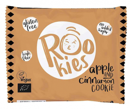 DULCIURI GUSTARI CREME - Rookies - Cookie cu mar si scortisoara BIO 40G