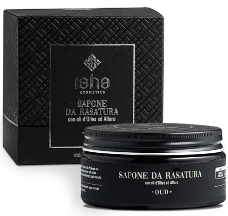 IGIENA PERSONALA - Sapun de ras cu ulei de masline si dafin, 100g, Isha