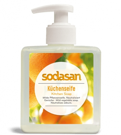 BUCATARIE - Sapun lichid bucatarie scos mirosuri degresat maini 300ml SODASAN