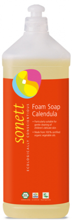 IGIENA PERSONALA - SAPUN LICHID ECOLOGIC SPUMANT CU GALBENELE PT. COPII 1L Sonett