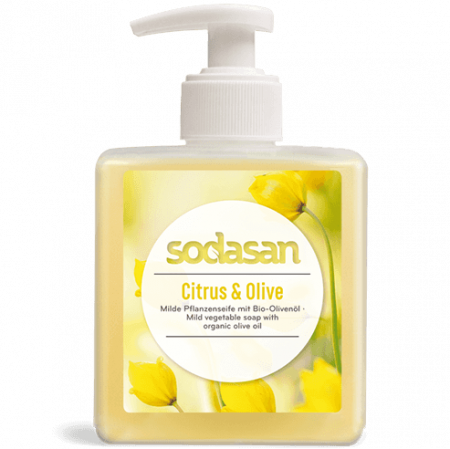 IGIENA PERSONALA - Sapun lichid gel de dus bio citrice masline 300ml SODASAN