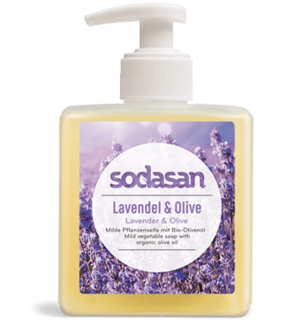 IGIENA PERSONALA - Sapun lichid gel de dus bio lavanda masline 300ml SODASAN