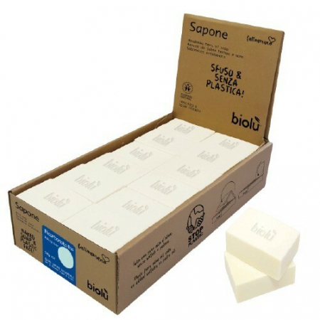 IGIENA PERSONALA - Sapun solid cu bicarbonat bio 24 buc x 140g Biolu