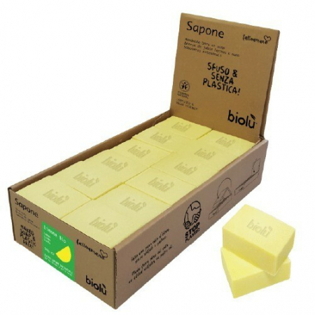 IGIENA PERSONALA - Sapun solid cu ulei de lamaie bio 24 buc x 140g Biolu
