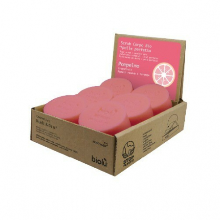 INGRIJIRE PERSONALA - Scrub solid cu grapefruit bio 12 buc x 55g Biolu